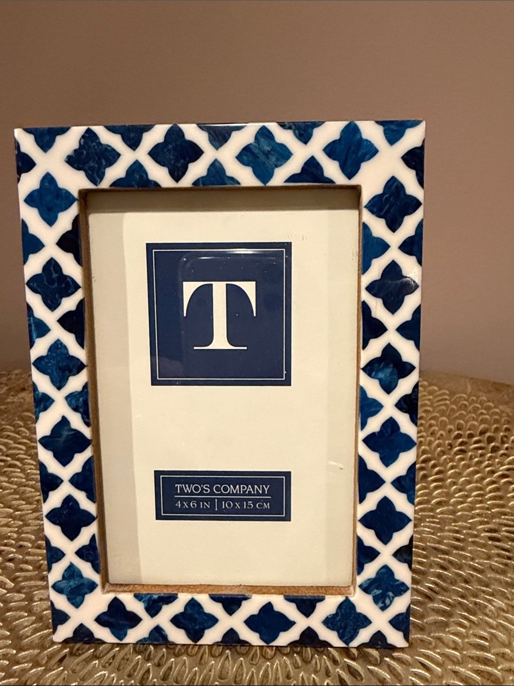 Two’s Company  4”x 6” Picture Frame